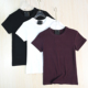 261 短款 思琪女装 通勤基础款 棉质圆领修身 休闲短袖 T恤
