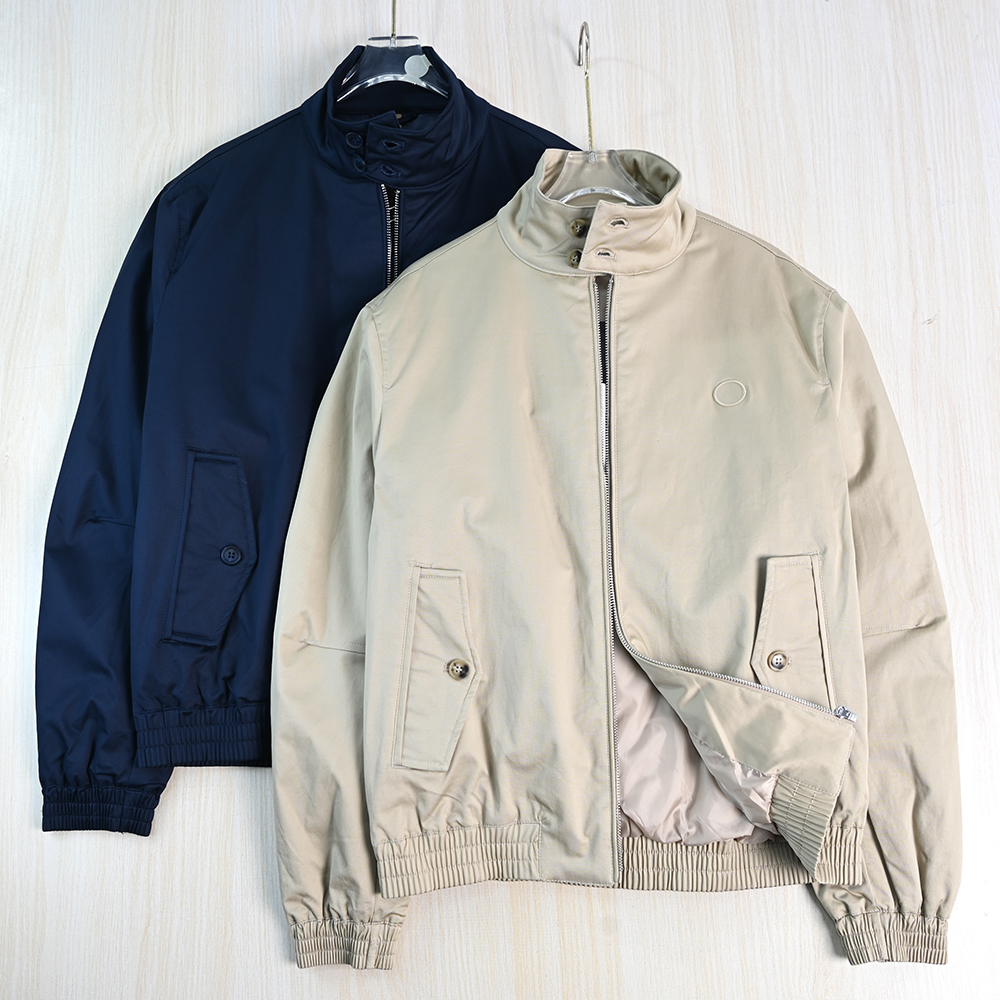 质感立领夹棉保暖行政夹克外套