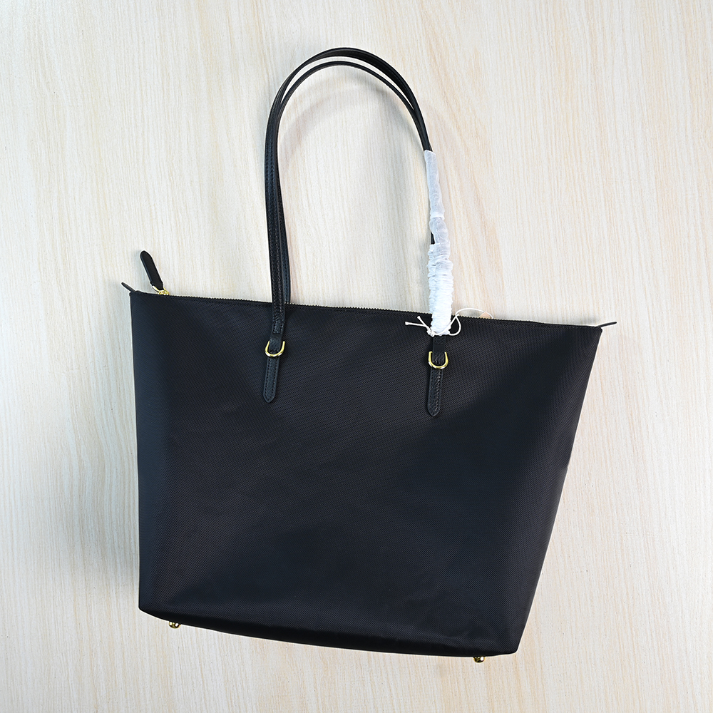 气质干练手提单肩托特商务公文包