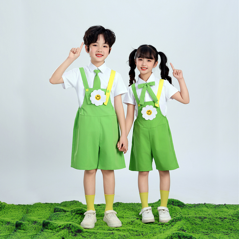 幼儿园绿色主题节目演出服装