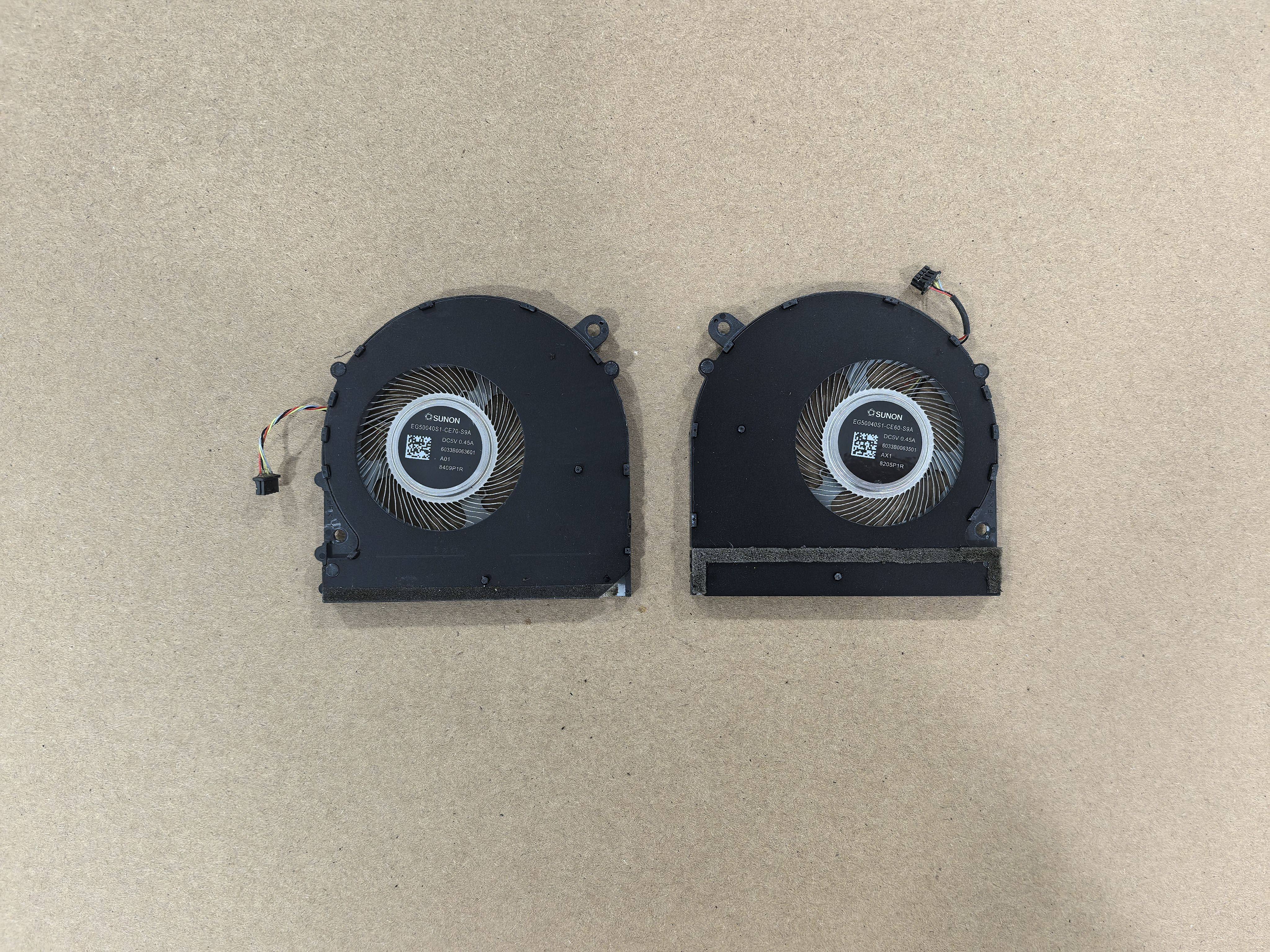 小米Xiaomi Pro 15.6 GTX版EG50040S1-CE60-S9A CE70金属扇叶风扇