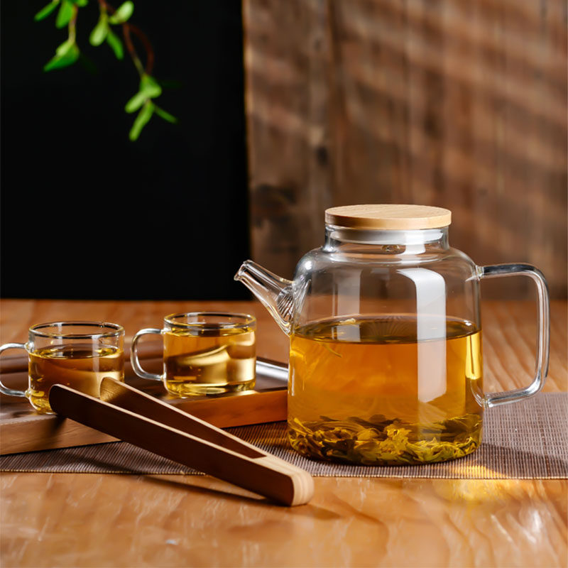 耐高温玻璃茶壶 耐热玻璃茶具煮茶壶泡茶壶茶具套装【般若壶】
