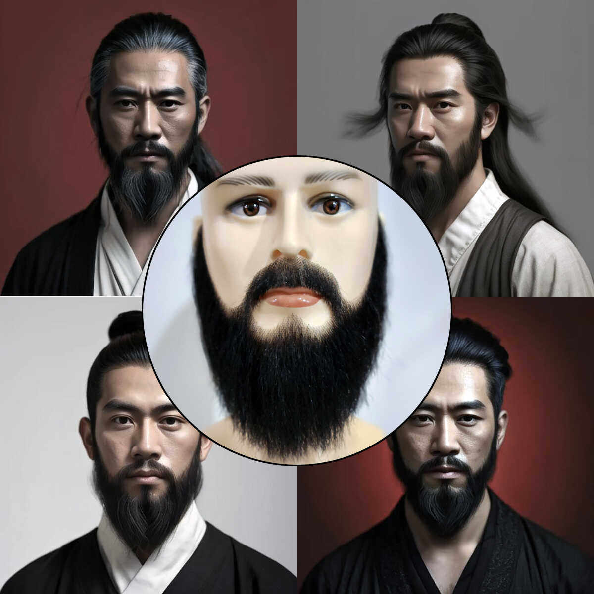 假胡子云诗诸葛亮关羽胡子
