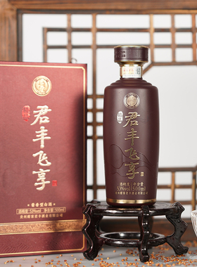 酣客君丰飞享酒精品贵州大曲坤沙酱香型白酒纯粮酿造53度1瓶500ml