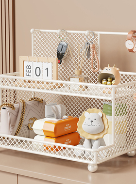 【官方旗舰】玄关放钥匙收纳架入户门口鞋柜上创意桌面装饰摆件置