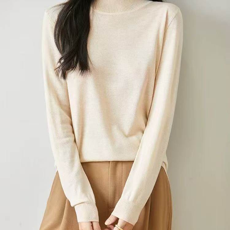 2025新款羊绒混纺打底衫