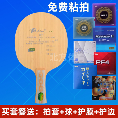 Palio里奥弧圈快攻型乒乓球
