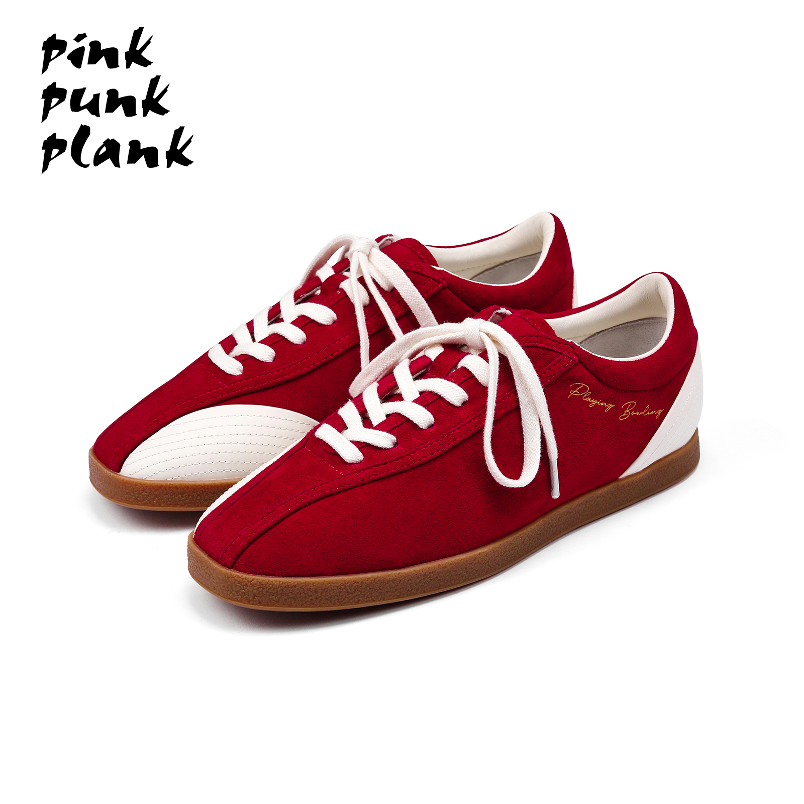 ppp休闲平底圆头保龄球鞋