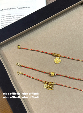 本命年红手绳～黄财神盘缠红绳手链编织手绳新中式国风送礼女高级