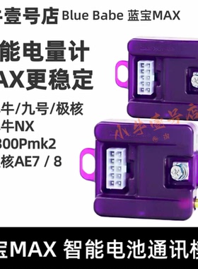 蓝宝MAX九9号小牛极核电池模块蓝牙电量计E125E200PE150E300PMK2
