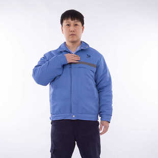 新款冬季大船集团工作服棉衣中远海运加厚棉马甲船业加厚棉袄定制