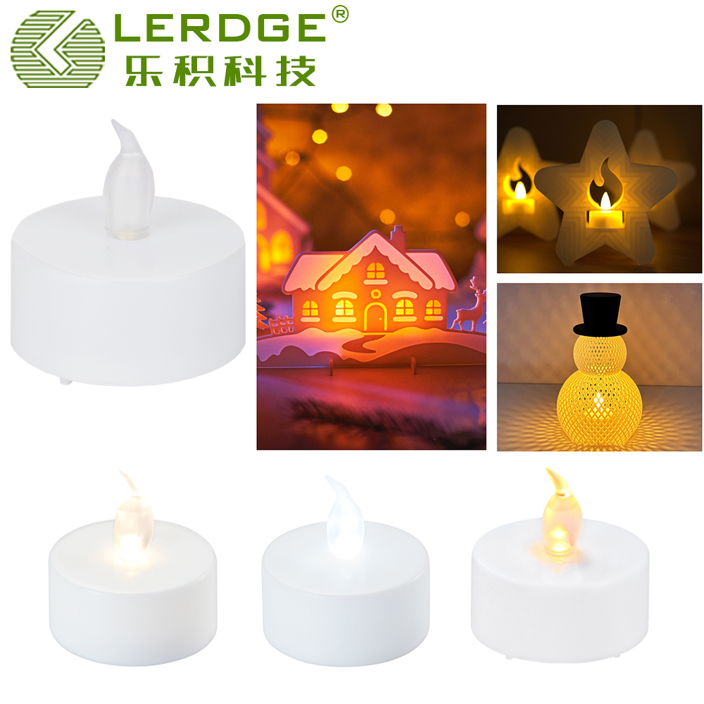 乐积模型标准零件蜡烛灯