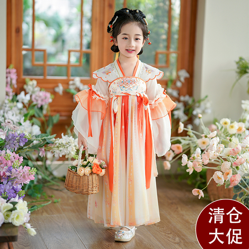女童汉服中国风古风超仙