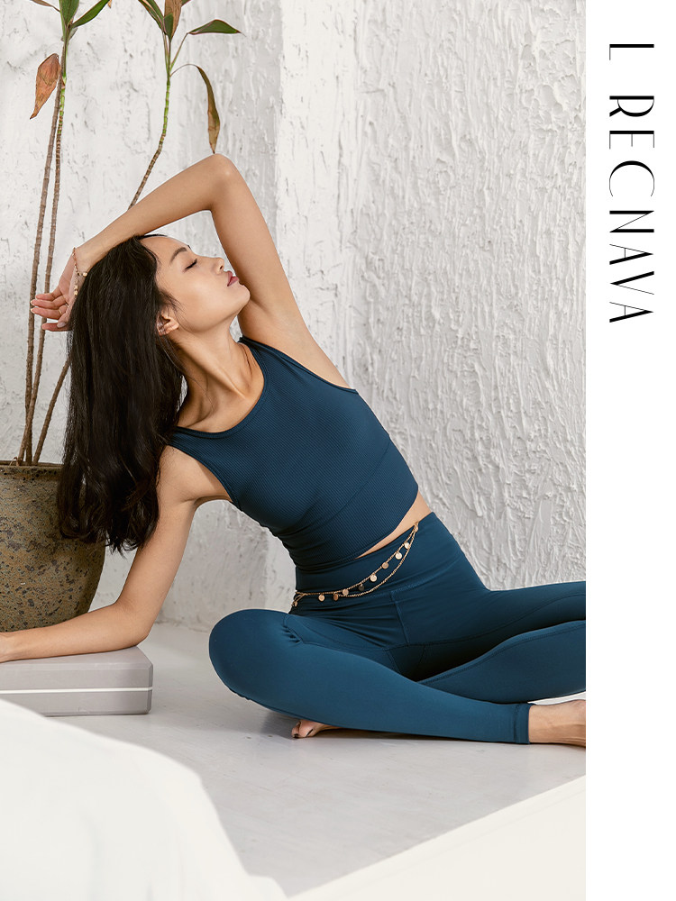RECO LRECNAVA running fitness sports vest women WEAR beautiful back yoga clothes gym suspender top