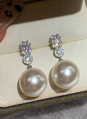 特价！Fluflutter｜馥芙特高端轻奢小资女生小灯泡高亮珍珠耳钉