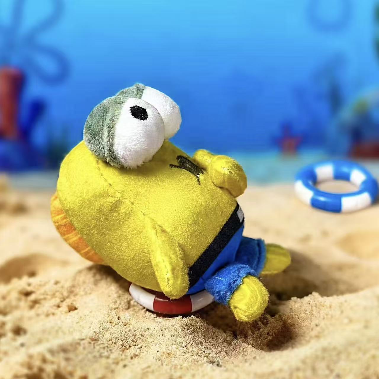 海绵宝宝比奇堡居民盲盒毛绒