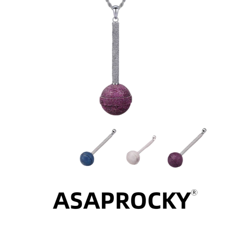 ASAPROCKY同款Carti粉色棒棒糖