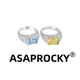 ASAPROCKY冰花切八角满钻戒指嘻哈男女同款 轻奢简约高级送礼戒指