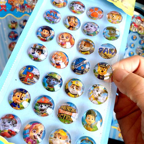 汪汪队钻石水晶卡通男孩儿童玩具