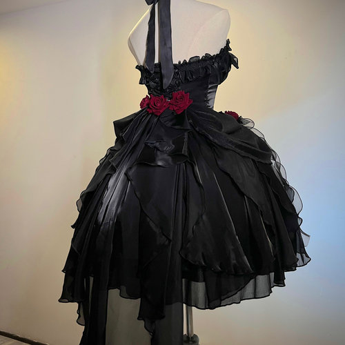 现货【仙蒂玫瑰】jsk原创仙蒂玫瑰lolita超仙气 氛围感在逃公主裙