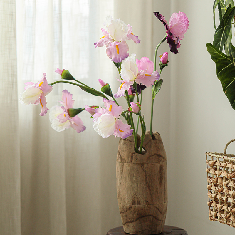 仿真花德国鸢尾花假花客厅