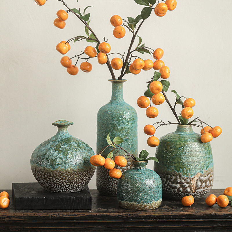 素禅陶瓷花瓶新中式摆件家居饰品