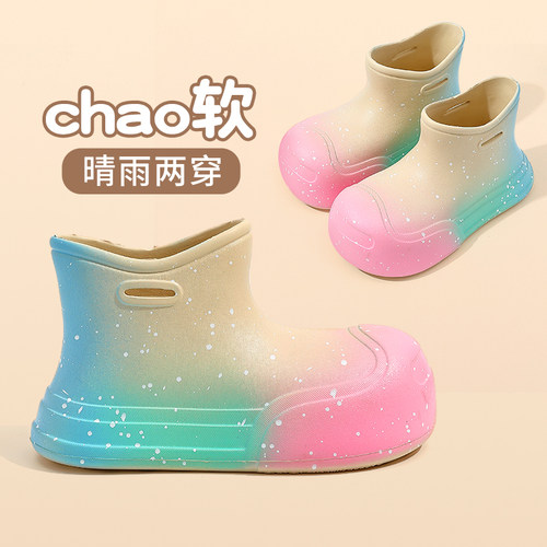 儿童雨靴学生上学专用