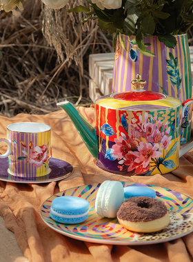 西顿幻想英式下午茶具套装骨瓷咖啡杯套装欧式小奢华美式复古礼品