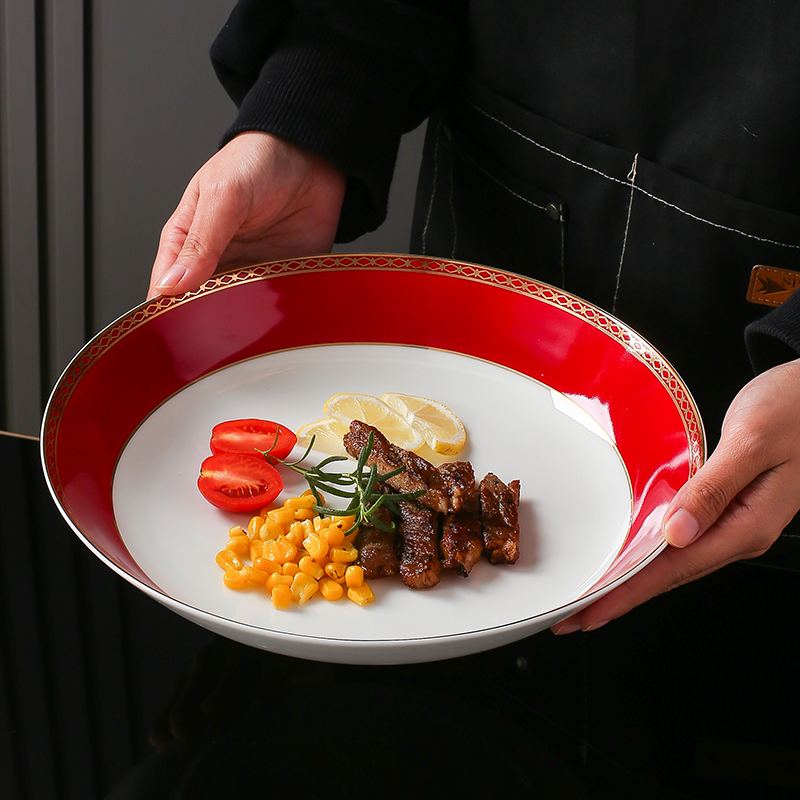 菜盘陶瓷宴会水果沙拉