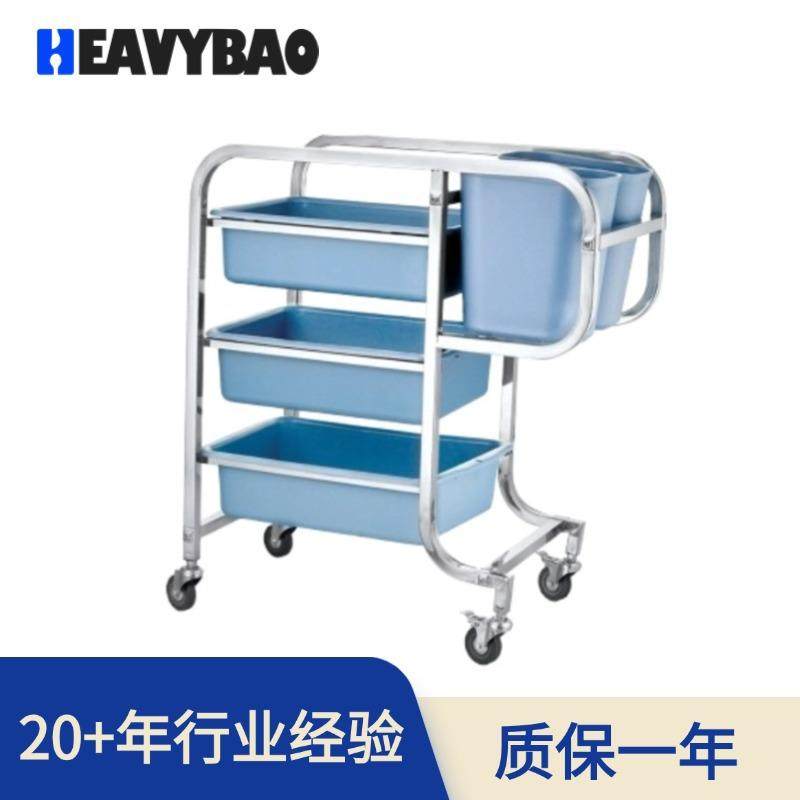 不锈钢收餐车酒楼收碗车餐厅小推车酒店用餐具垃圾收集车收餐定制,厨房电器,其他商用厨电,淘宝优惠券,粉丝福利购,淘宝优惠卷