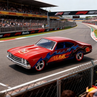 hotwheels风火轮2018RLC珍藏限量雪佛兰69舍韦勒SS惯性合金车身