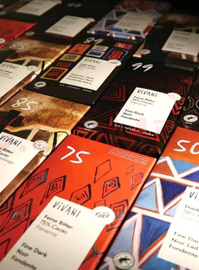 德国进口薇莉Vivani多浓度黑巧克力组合搭配休闲零食伴手礼