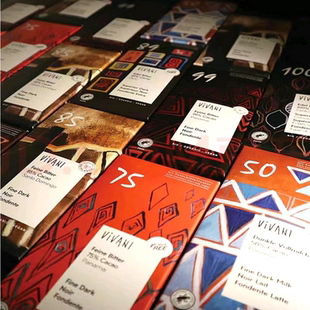 德国进口薇莉Vivani多浓度黑巧克力组合搭配休闲零食伴手礼