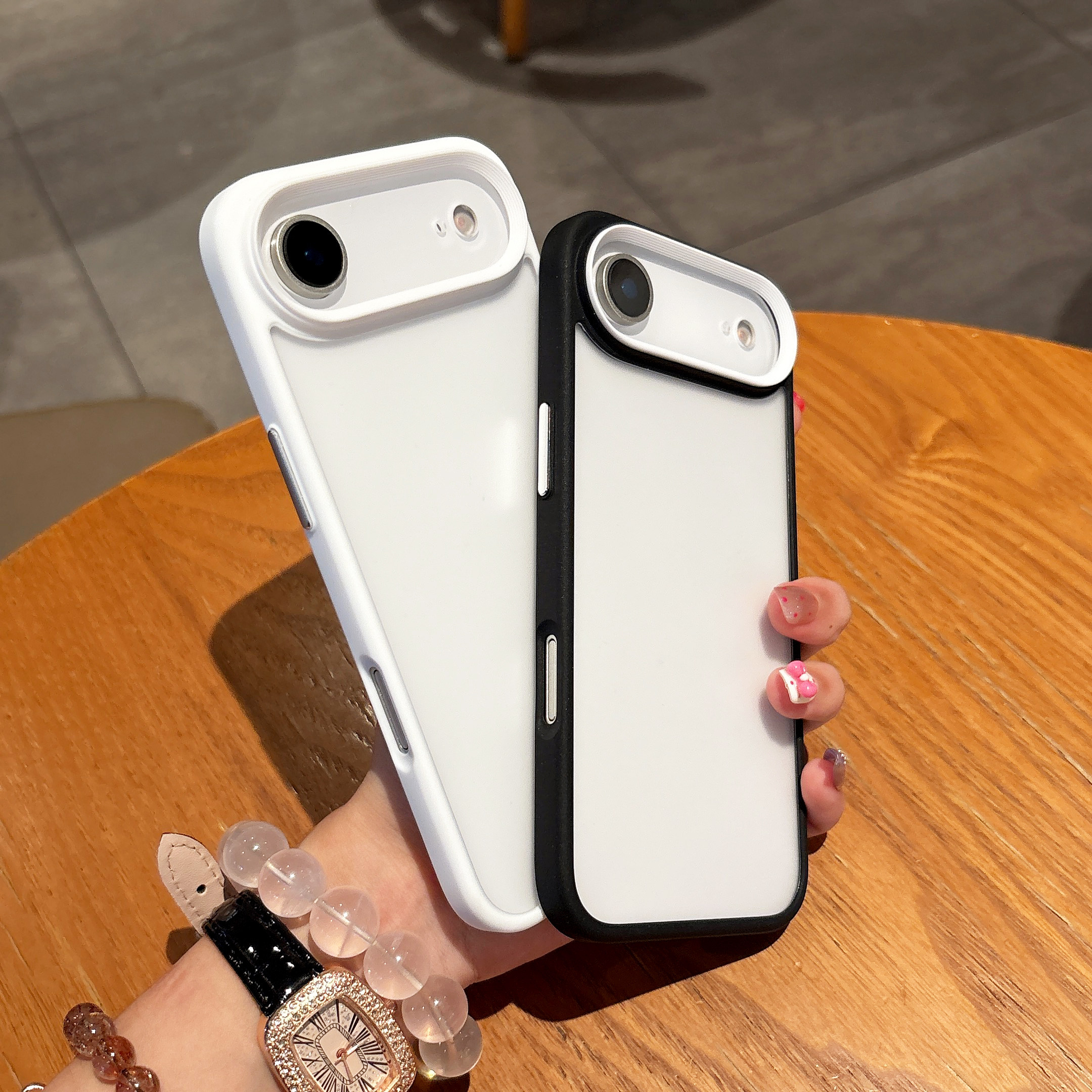 适用苹果17Air肤感16promax手机壳新款iphone15pro磨砂14plus高级感13简约ins风12男女11pro保护套防摔亚克力