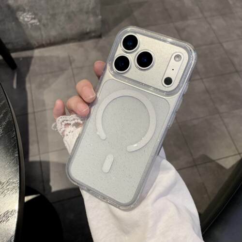 ins日韩星空闪粉软壳适用iPhone17ProMax手机壳新款苹果16Plus磁吸充电15高级感14全包防摔13时尚保护套男女