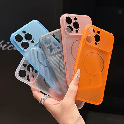 超薄碳纤维纹适用苹果17ProMax手机壳新款细圈TPU软壳iPhone16简约风15/14Plus高级感13全包防摔12保护套情侣