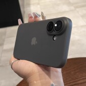 超薄磨砂TPU软壳17pm适用iphone16手机壳新款 磨砂苹果15promax全包14pro透气12简约11自带镜头膜13高级感plus