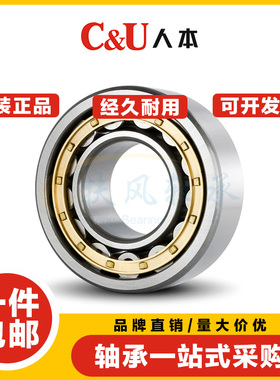 人本C&U轴承N/NU/NJ/NF/NUP 202 203 204 205 206 207 208 209 EM