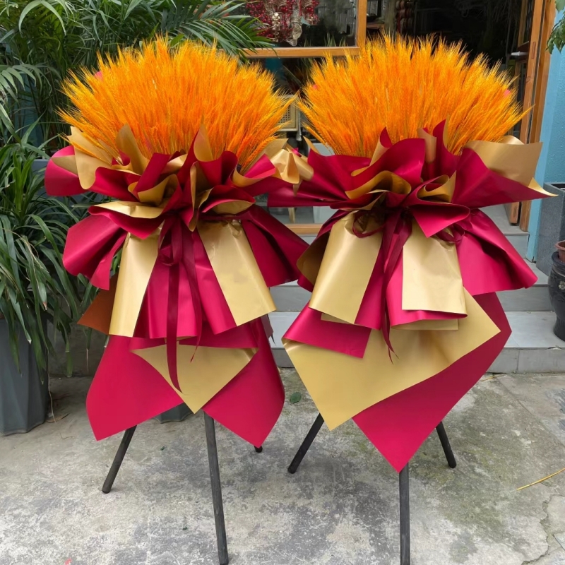 成品大麦开业花篮鲜花速递上饶市信州区广信区广丰区花店同城配送