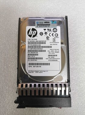 HP DL380 G5 G6 G7 硬盘 1T 7.2K 2.5 SAS 605835-B21 606020-001
