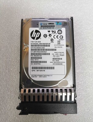HP硬盘1T7.2K2.5606020-001