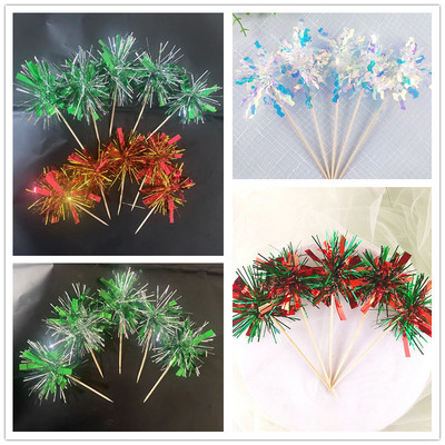 创意蛋糕装饰雨丝韩式圣诞节蛋糕