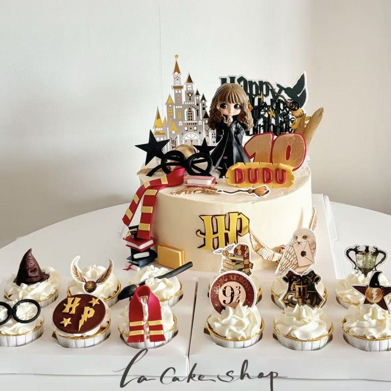 哈利波特蛋糕 纸杯插片插旗 哈利波特插牌 蛋糕卡通节日,节庆用品/礼品,节日装扮用品,淘宝优惠券,粉丝福利购,淘宝优惠卷