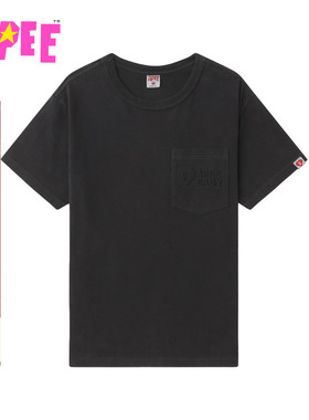 APEE女装秋冬心型字母压凸短袖T恤F194A5P