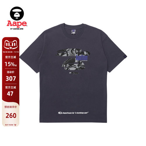 Aape电玩风格短袖T恤1283XXK