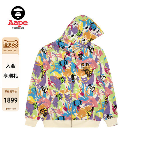 Aape联名BABYMILOSTORE卫衣