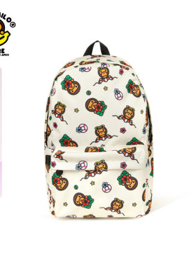 BABY MILO STORE配饰卡通图案迷彩双肩包背包（大号）4224XXQ