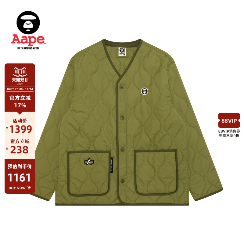 AapeALPHAINDUSTRIES夹克外套