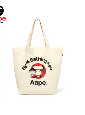 Aape旗舰店配饰联名樱桃小丸子单肩包托特包9805XXP