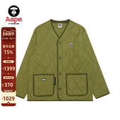 Aape联名ALPHA INDUSTRIES男装 秋冬潮流绗缝夹克外套9737XXP
